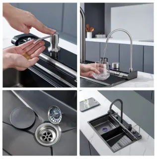 Мойка кухонная Ceruttispa Gloria Pro nano CT10578 Графит